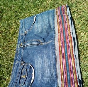 Denim Jean Skirt 16W